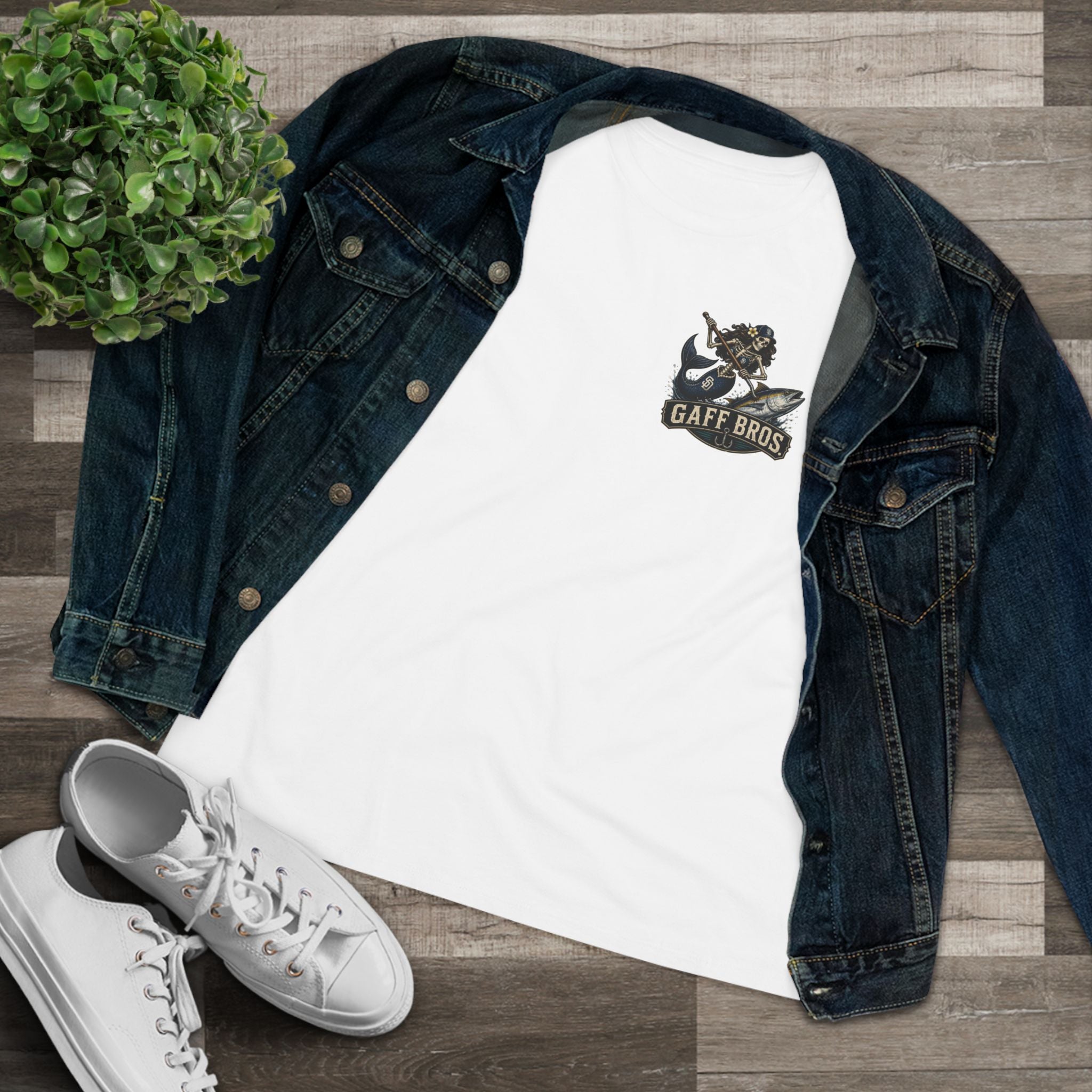 Women's Cotton Gaff Bros. Biter Tee